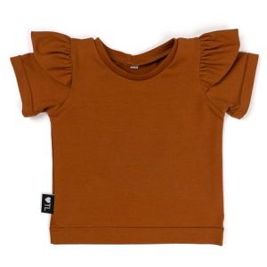 Shirt cognac