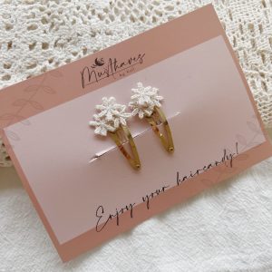 Haarclipjes little flower
