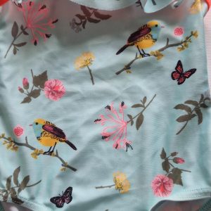 062 68 – Hema badpak mint diertjes (1125gro)