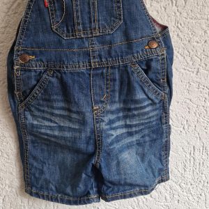 086 – Levi’s tuinpak blauwe jeans (0126zutb)