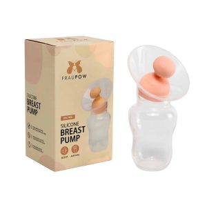 Siliconen Borstkolf / Lekschaal Met Stopper – 110 ml – Fraupow
