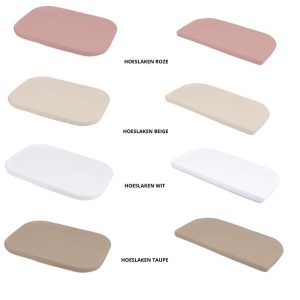 Hoeslaken 5-1 babybed en co-sleeper