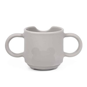 Siliconen Baby Drinkbeker – Grijs – Haakaa