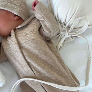 Babypakje Chevron Light Camel