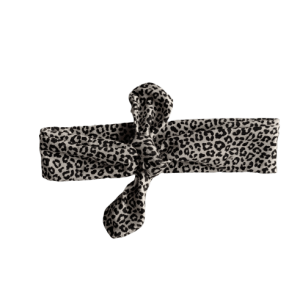 Cheetah haarband strik