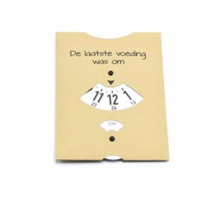 Voedingskaart – Beige