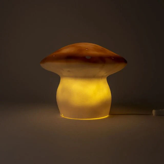 Egmont toys lamp paddenstoel chocolade 26x20 cm - Afbeelding 3