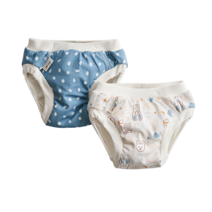 Wasbare Trainingsluiers / Oefenbroekjes – 2 stuks – Blue Teddy – Imse & Vimse