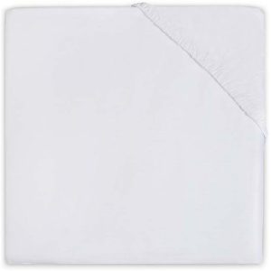 Jollein Hoeslaken Jersey boxmatras 75x95cm wit