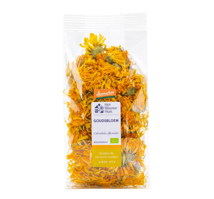 Biologische Goudsbloem Kruiden – 20 gram – Het Blauwe Huis