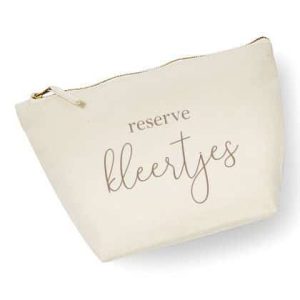 Accessoire tas reserve kleertjes
