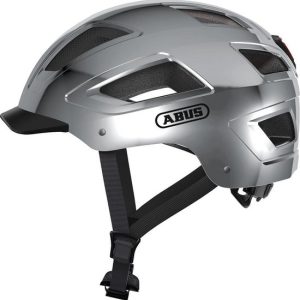 Abus Hyban 2.0 – Fietshelm Chrome Silver M (52 – 58 cm)