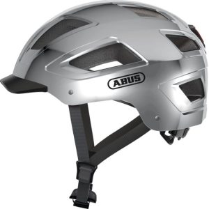 Abus Hyban 2.0 stadsfietshelm – Signal Silver M