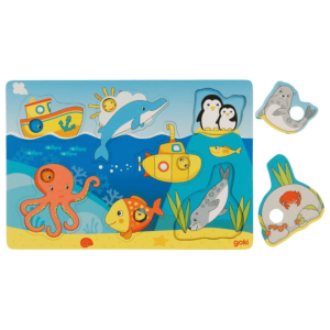 Houten Puzzel Zee dieren