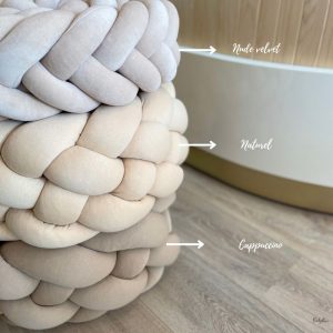 Babybed bumper | Vlecht anti-stootrand