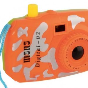 Goki mini-fototoestel viewmaster 10 cm oranje/groen