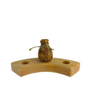 Jute zak sinterklaas steker