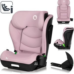 Lionelo Neal i-Size – Autostoel 100-150 cm – ISOFIX of autogordel – Verstelbare hoofdsteun (10 standen) – Kantelbare rugleuning (4 standen) – Side Impact Protection – Bekerhouder – EPP/EPS schuim – Afneembare hoes – Comfortabel & universeel