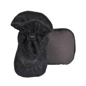 Melton slofje black glamour