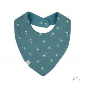 Bandana Kwijlslabbetje – Biologisch Katoen – Vintage Blue – Popolini
