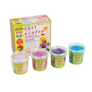 Zachte Boetseerklei – 4 Kleuren – Princess – Ökonorm