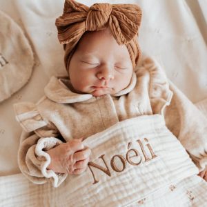 Babypakje Velours sand