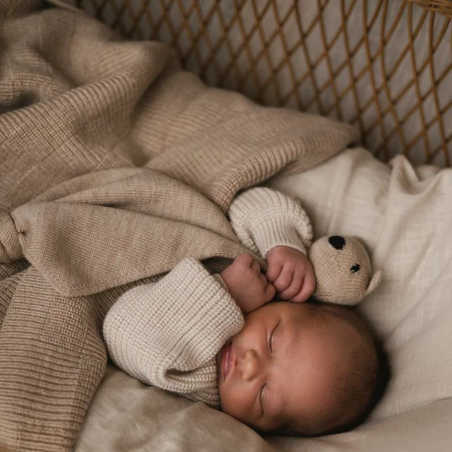 Hvid teddy tokki sand - Afbeelding 4